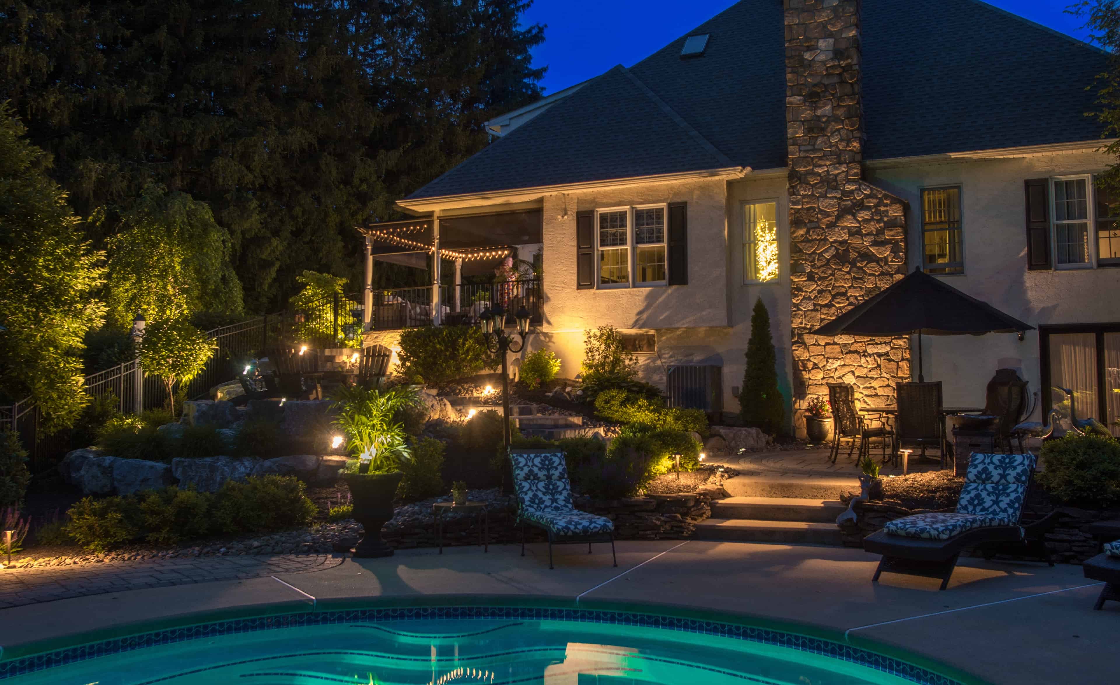 Backyard Lighting image