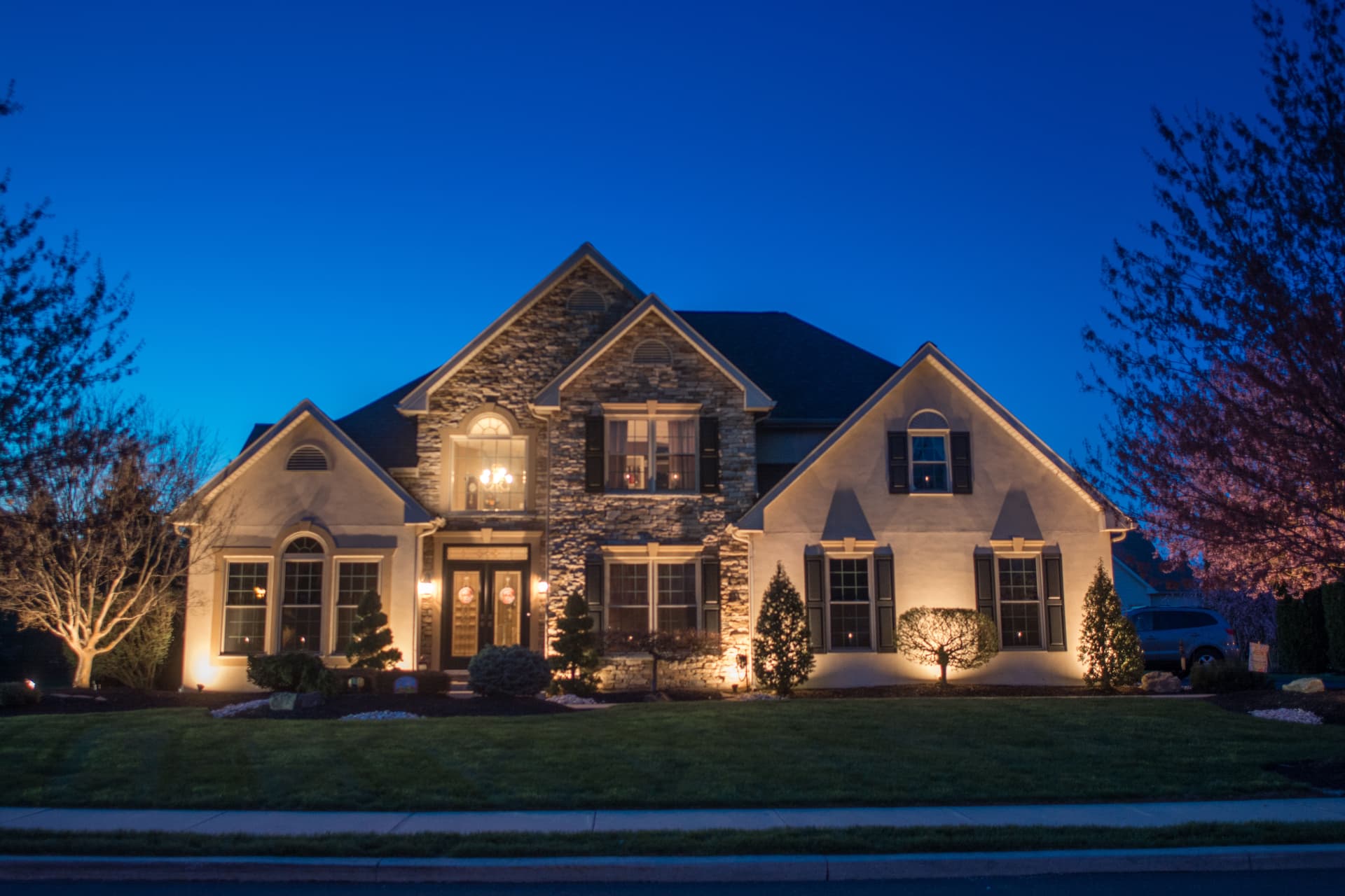 Transforming an Allentown Home with Elegant Landscape Lighting