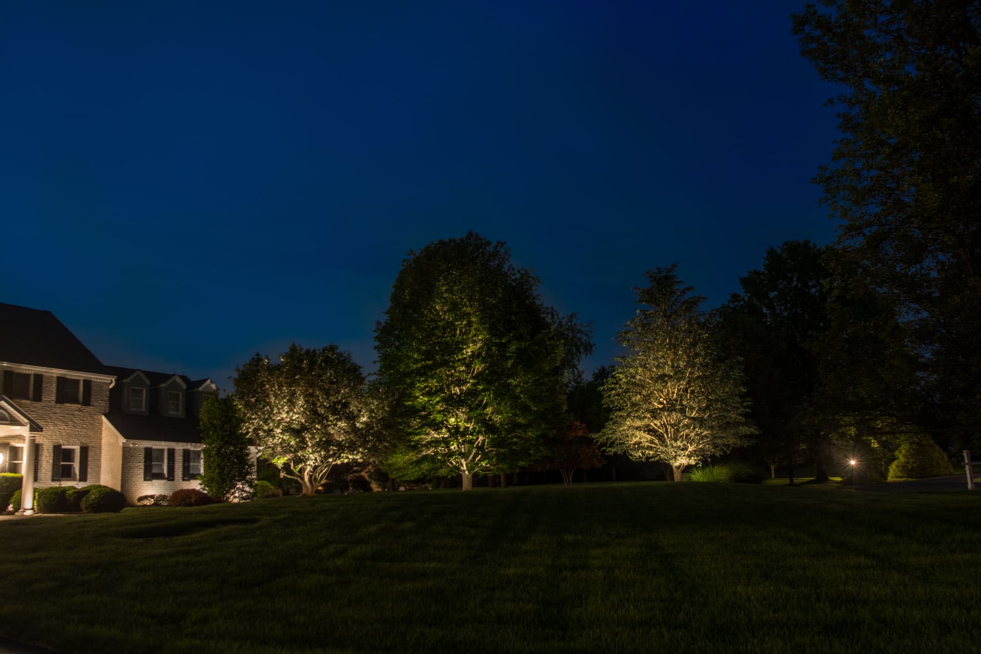 Gallery photos for Transforming Saucon Valley Homes with Stunning Outdoor Lighting: Image #1
