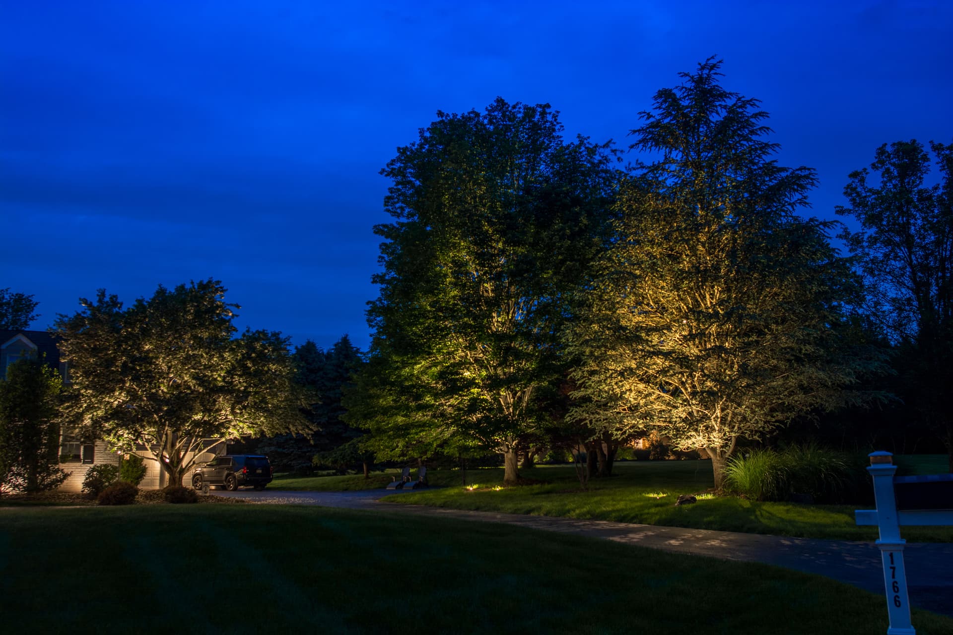 Gallery photos for Transforming Saucon Valley Homes with Stunning Outdoor Lighting: Image #4