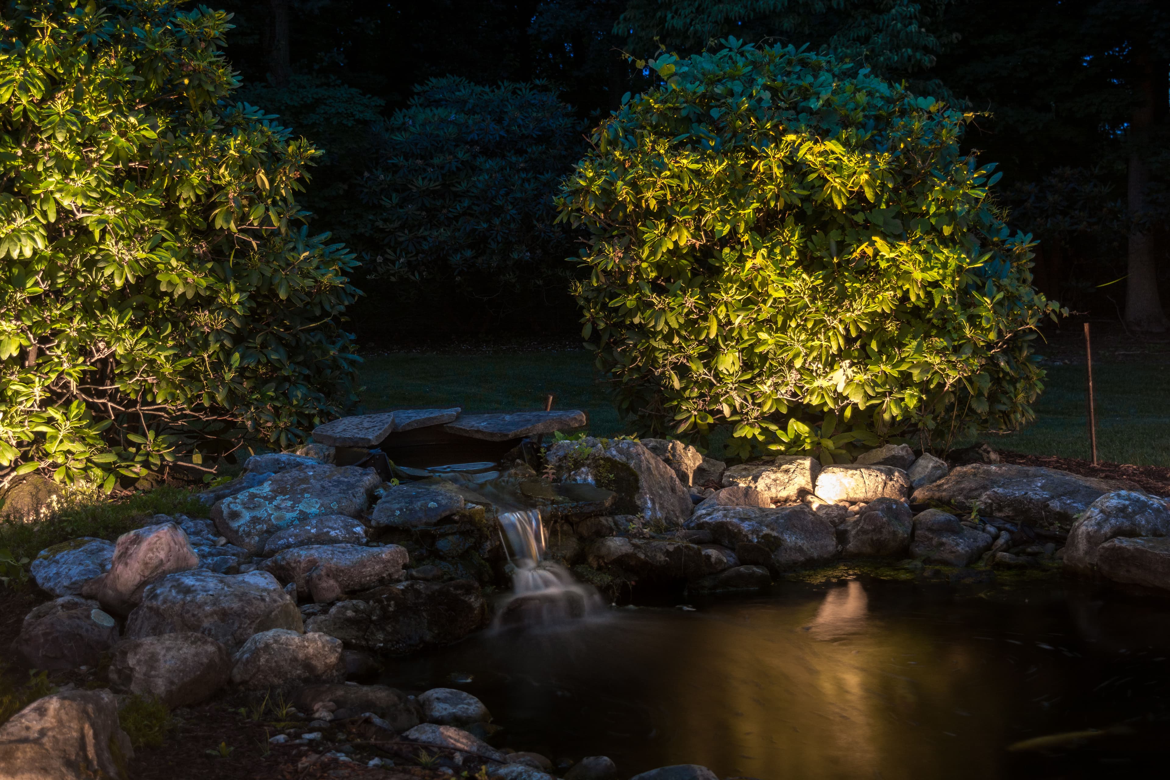 Project  Backyard & Pond Lighting - Easton, PA image