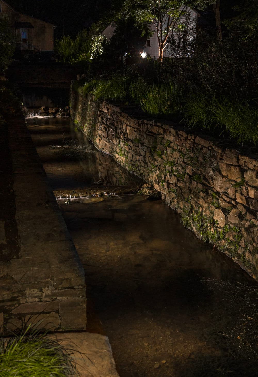 Gallery photos for Landscape Lighting in Riegelsville, PA | Illuminating a Historic Mill Race: Image #1