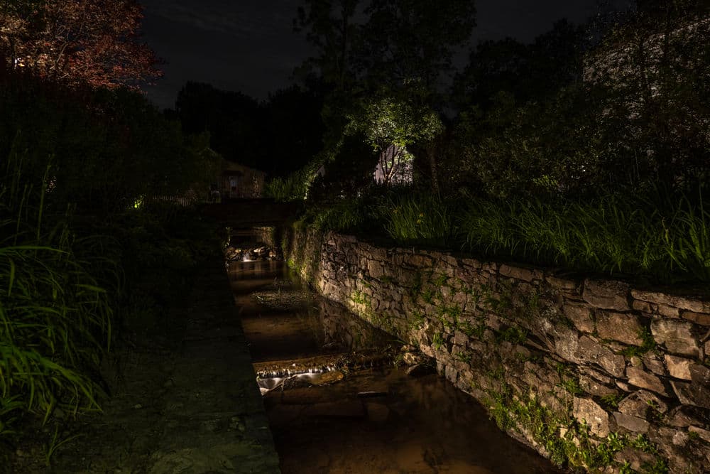 Gallery photos for Landscape Lighting in Riegelsville, PA | Illuminating a Historic Mill Race: Image #6