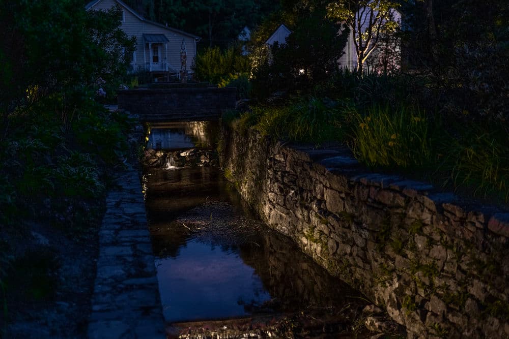 Gallery photos for Landscape Lighting in Riegelsville, PA | Illuminating a Historic Mill Race: Image #9