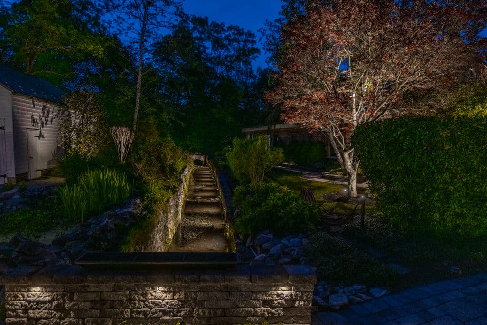 Gallery photos for Landscape Lighting in Riegelsville, PA | Illuminating a Historic Mill Race: Image #10
